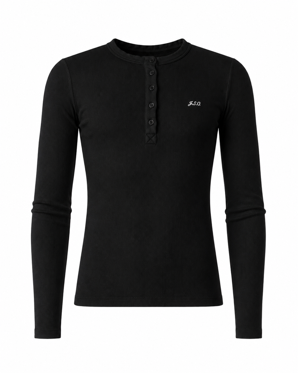 THE PERFECT HENLEY - BLACK