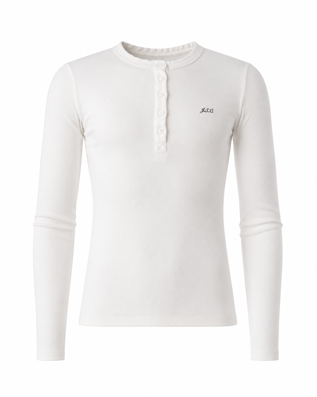 THE PERFECT HENLEY - WHITE