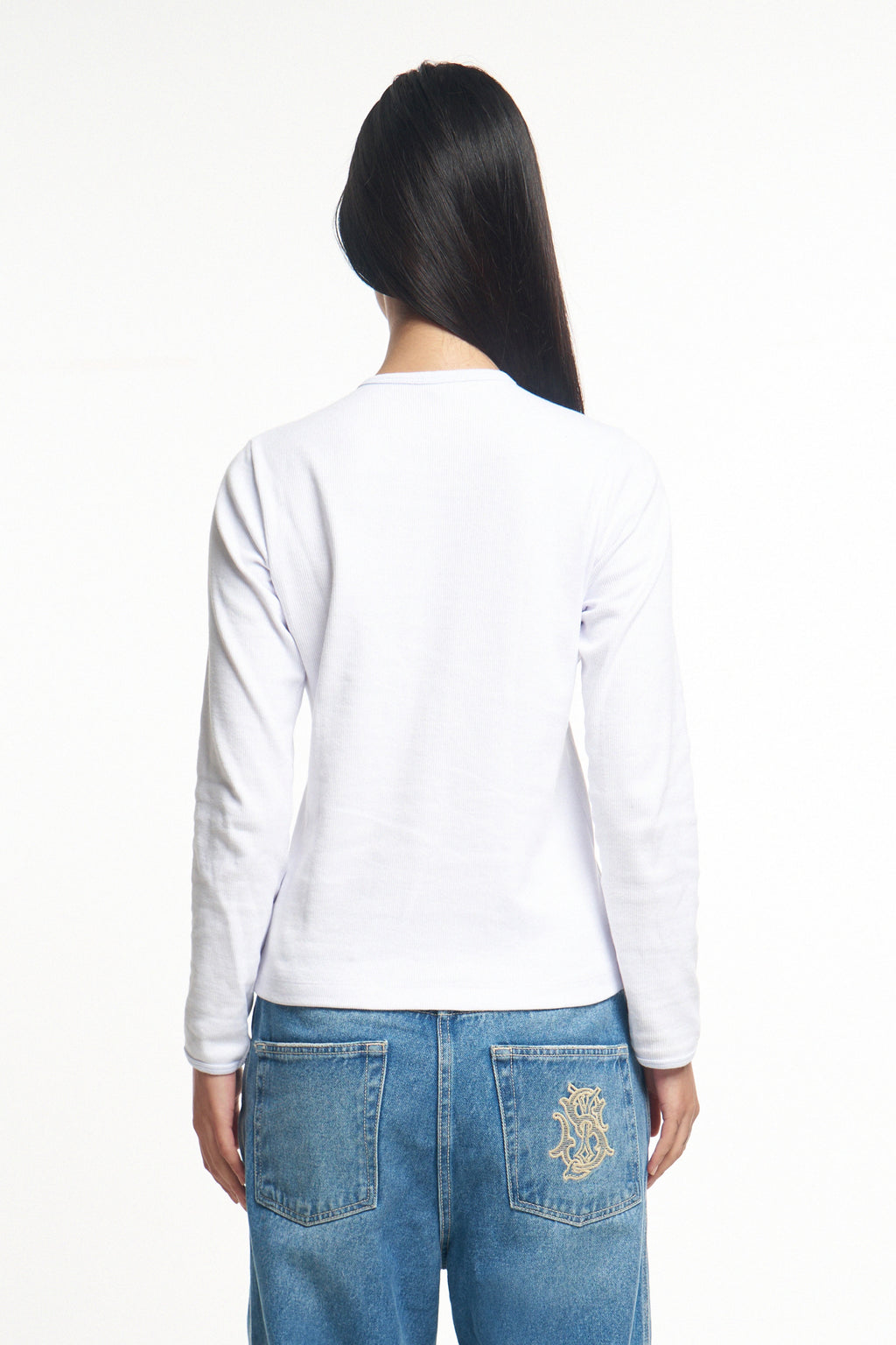 THE PERFECT HENLEY - WHITE