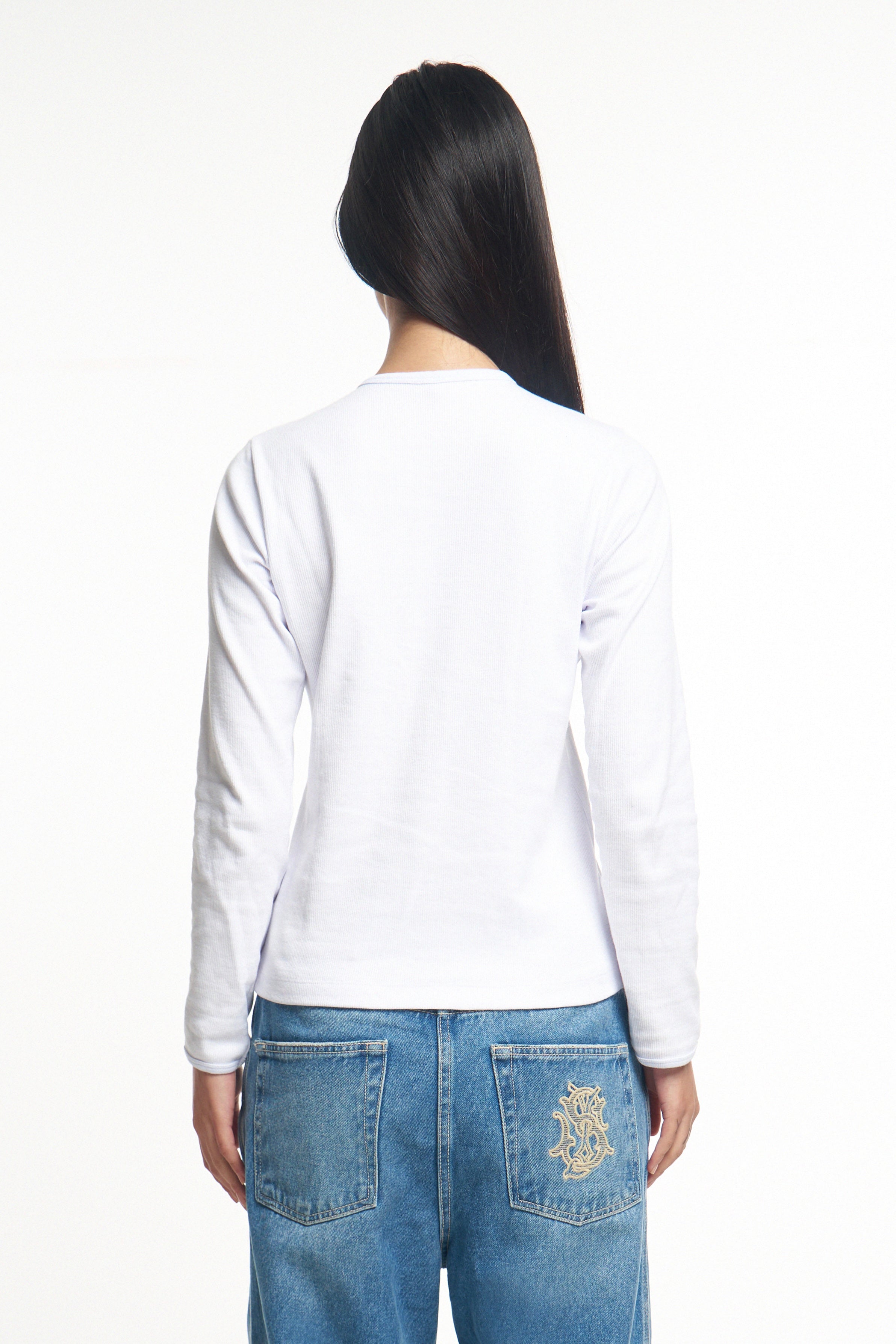 THE PERFECT HENLEY - WHITE